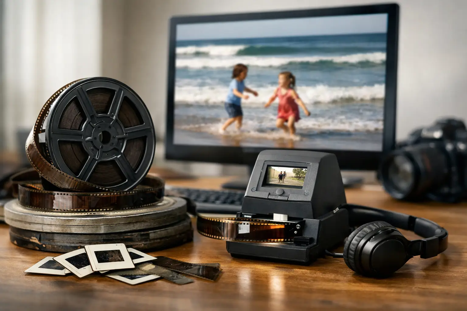 Digitized Home Movie Restoration That Holds Up