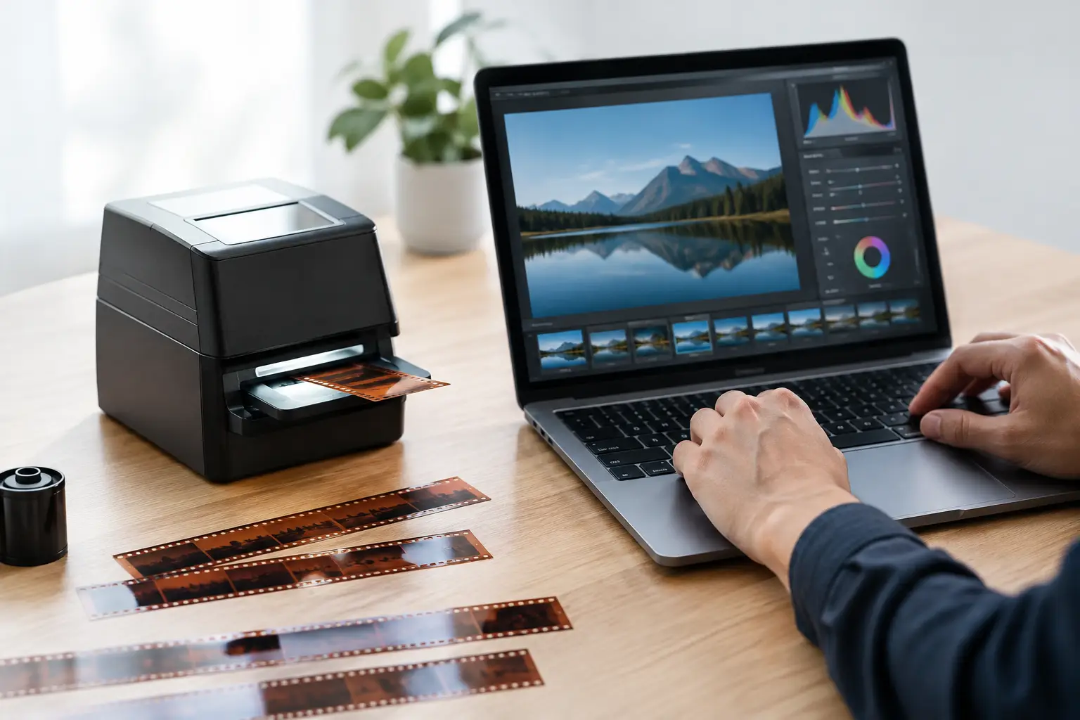 How to Balance Film Exposure After Scanning