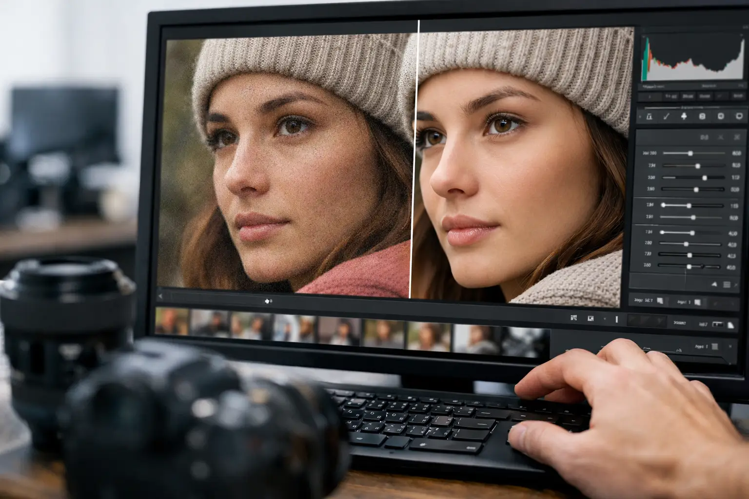 How to Reduce Film Grain Without Smearing Detail