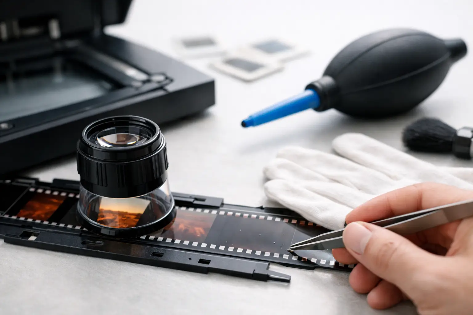 How to Remove Dust From Film Scan Cleanly