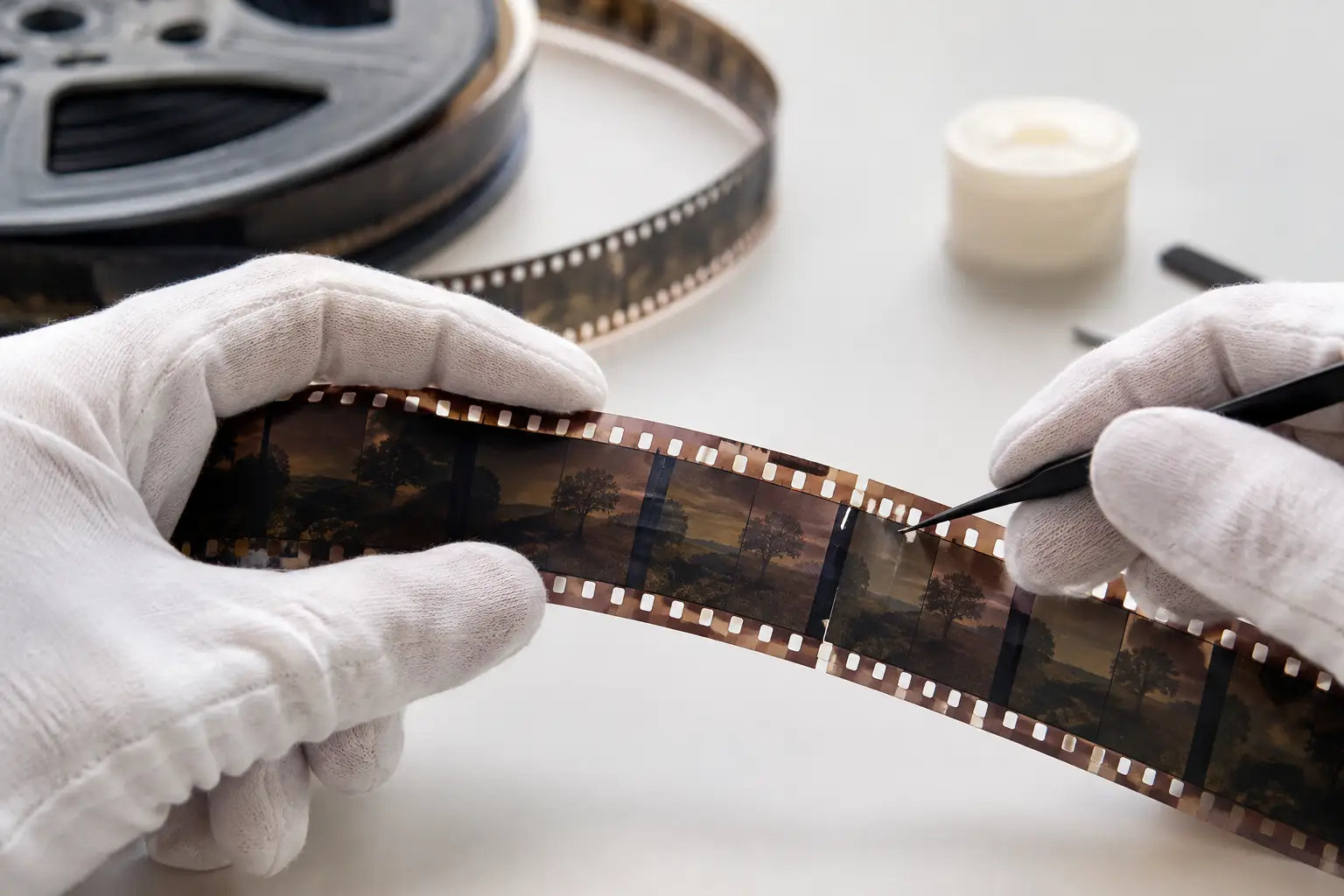How to Repair Film Perforations Without Losing Frames