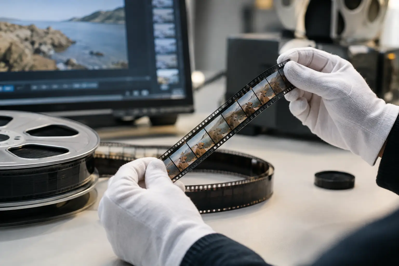 How to Retain Film Texture During Restoration