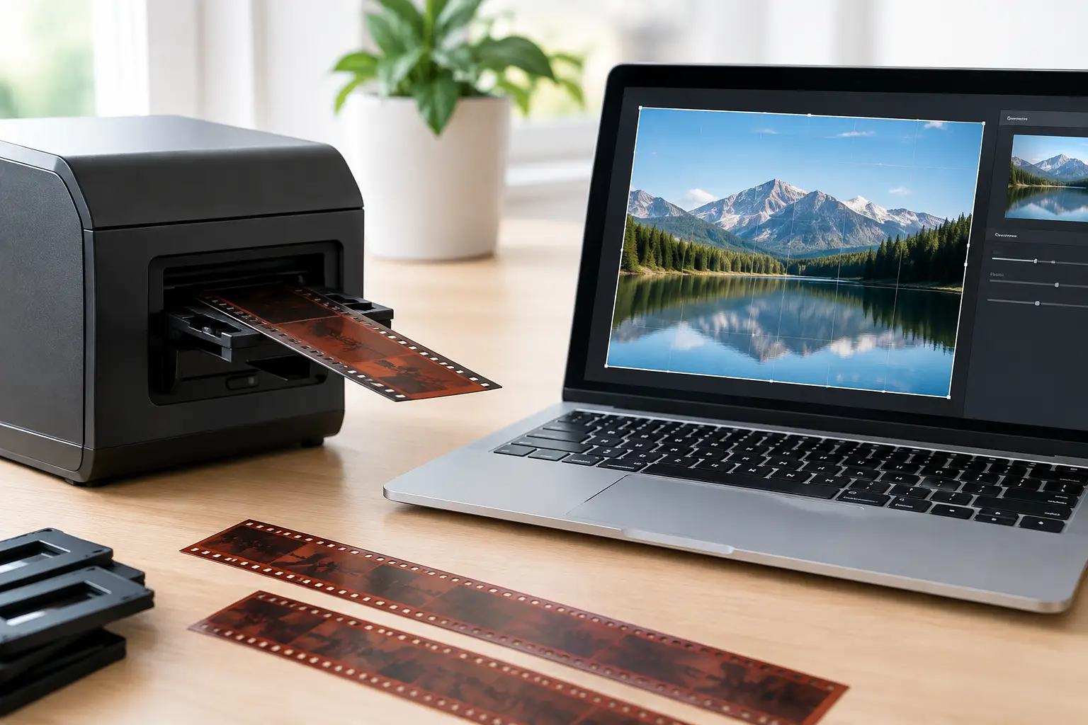 How to Stabilize Warped Film Scans Without Cropping